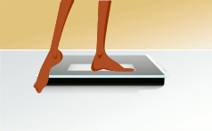 Step on the scale